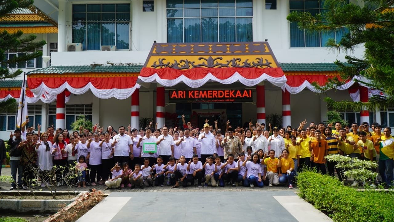 101 Kontingen Pesparawi Langkat Ikuti Kompetisi Tingkat Sumut