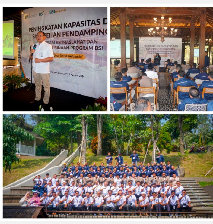 BSI Maslahat Gelar Peningkatan Kapasitas Pendamping Program Desa BSI di Hambalang