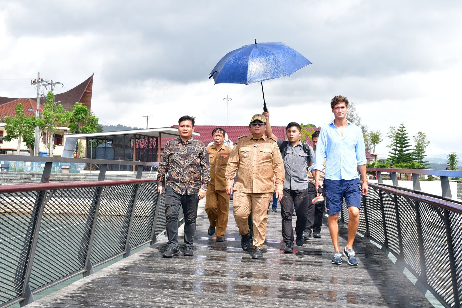 Bupati Samosir, Kemenkomarvest dan Injourney Cek Kesiapan Aquabike Championship 2024