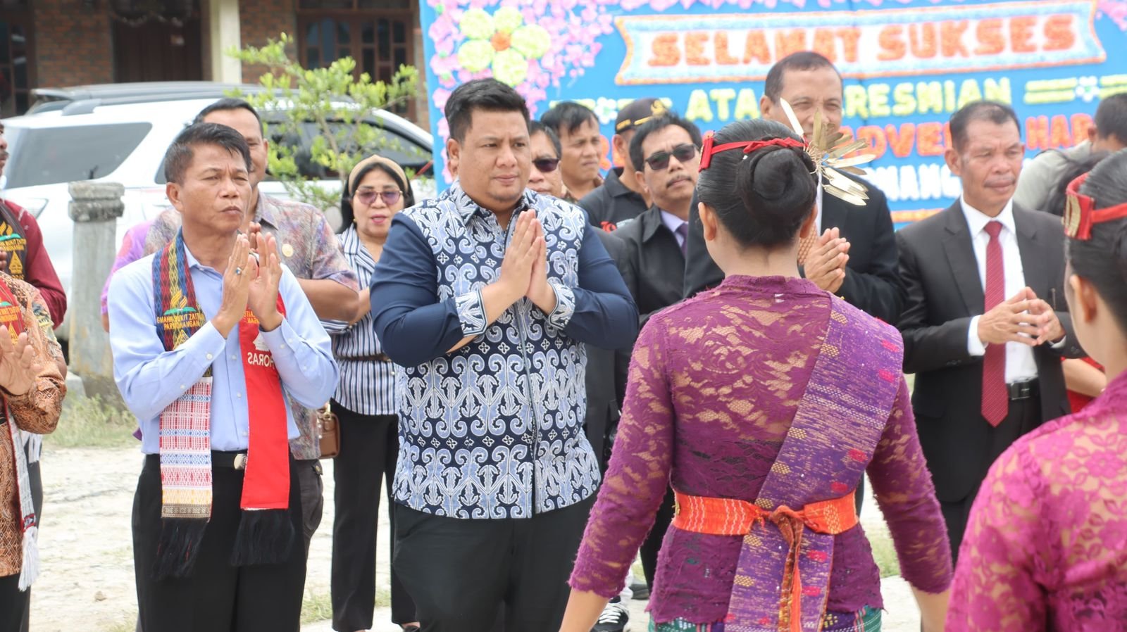 Bupati Samosir Resmikan GMAHK Bukit Zaitun Parmonangan