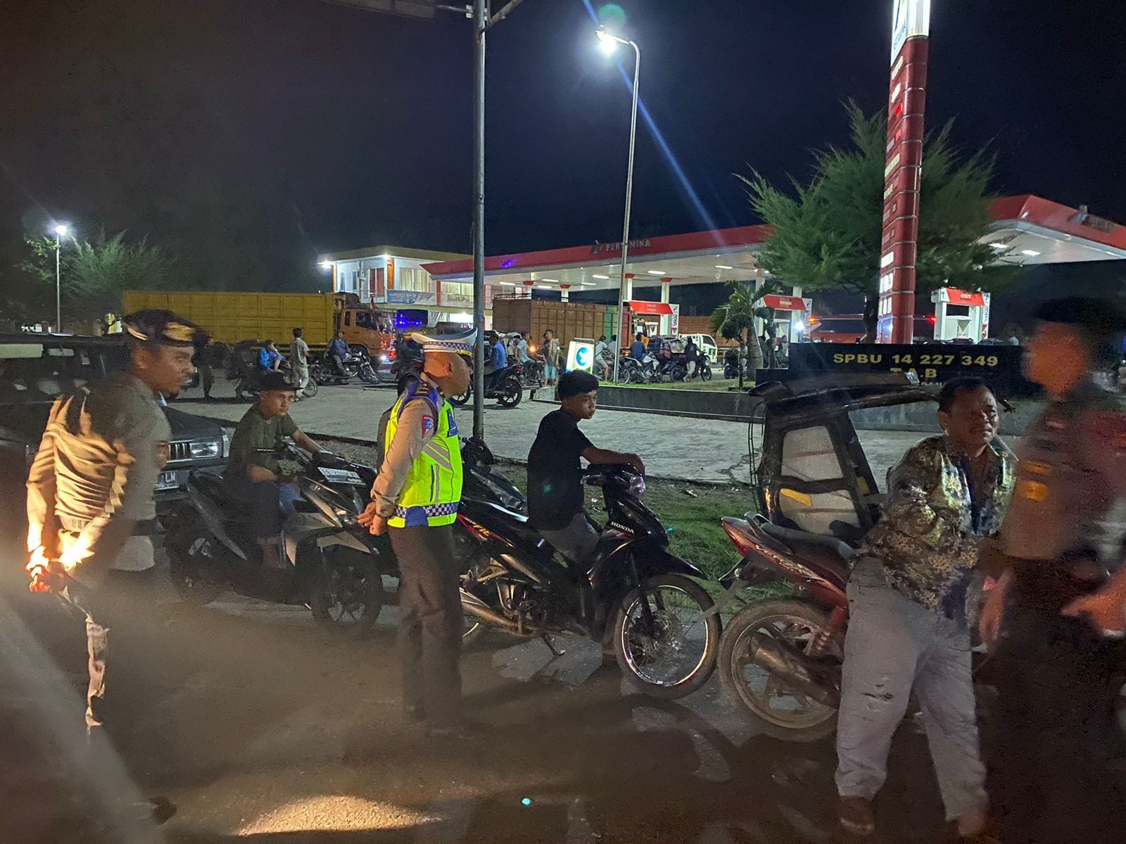 Ciptakan Situasi Aman, Polres Palas Galakkan Patroli Blue Light