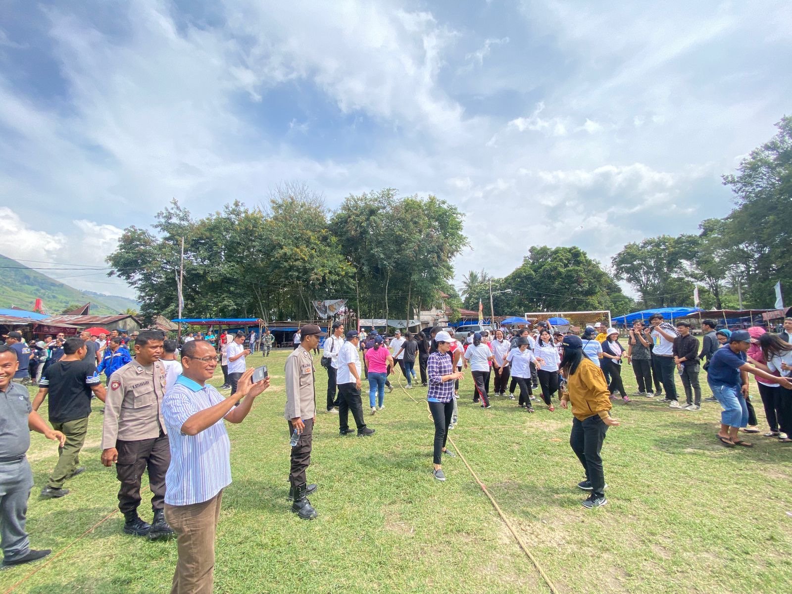 Sambut HUT RI ke-79, Polres Samosir Tingkatkan Pengamanan