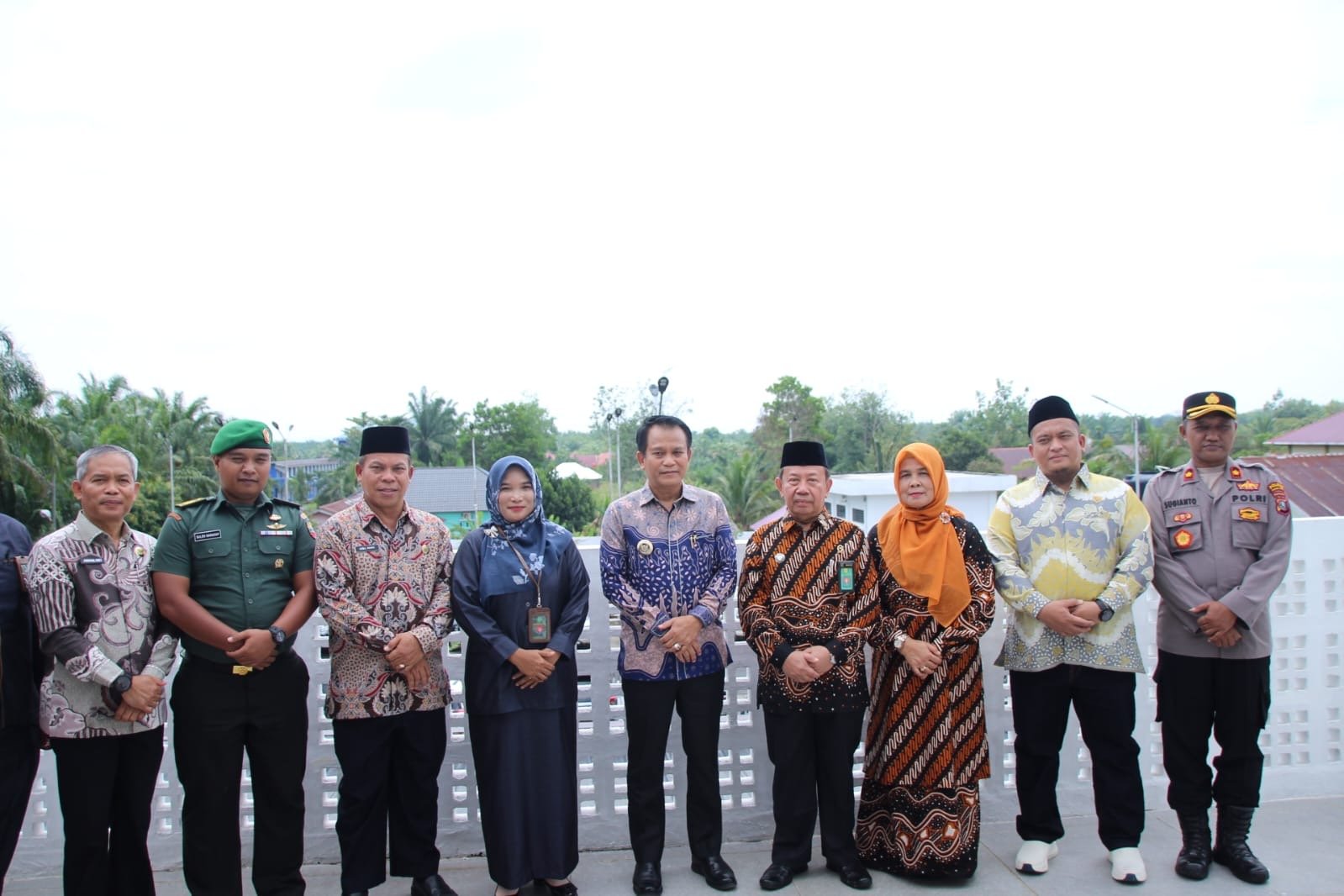 Polres Palas Ikut Hadiri Peresmian Gedung Baru Pengadilan Agama Sibuhuan