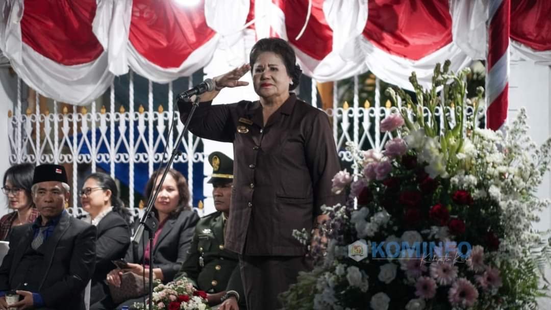 Pemkab Karo Gelar Pawai Obor Sambut HUT Kemerdekaan RI ke-79