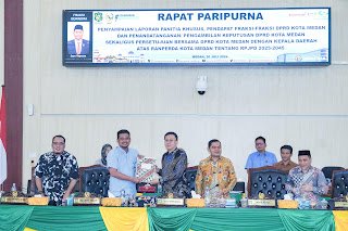 Ranperda RPJPD 2025-2045 Disetujui, Bobby Nasution : Wujudkan Medan Kota Global, Inklusif, Maju, Berkelanjutan