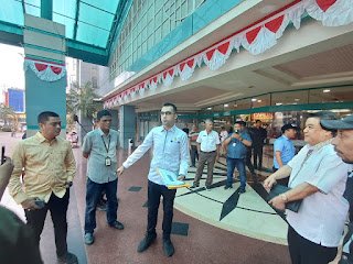 Tinjau Kondisi Medan Mall, Komisi III Pertanyakan Sistem Perpanjangan Sewa Dilakukan Tanpa Appraisal