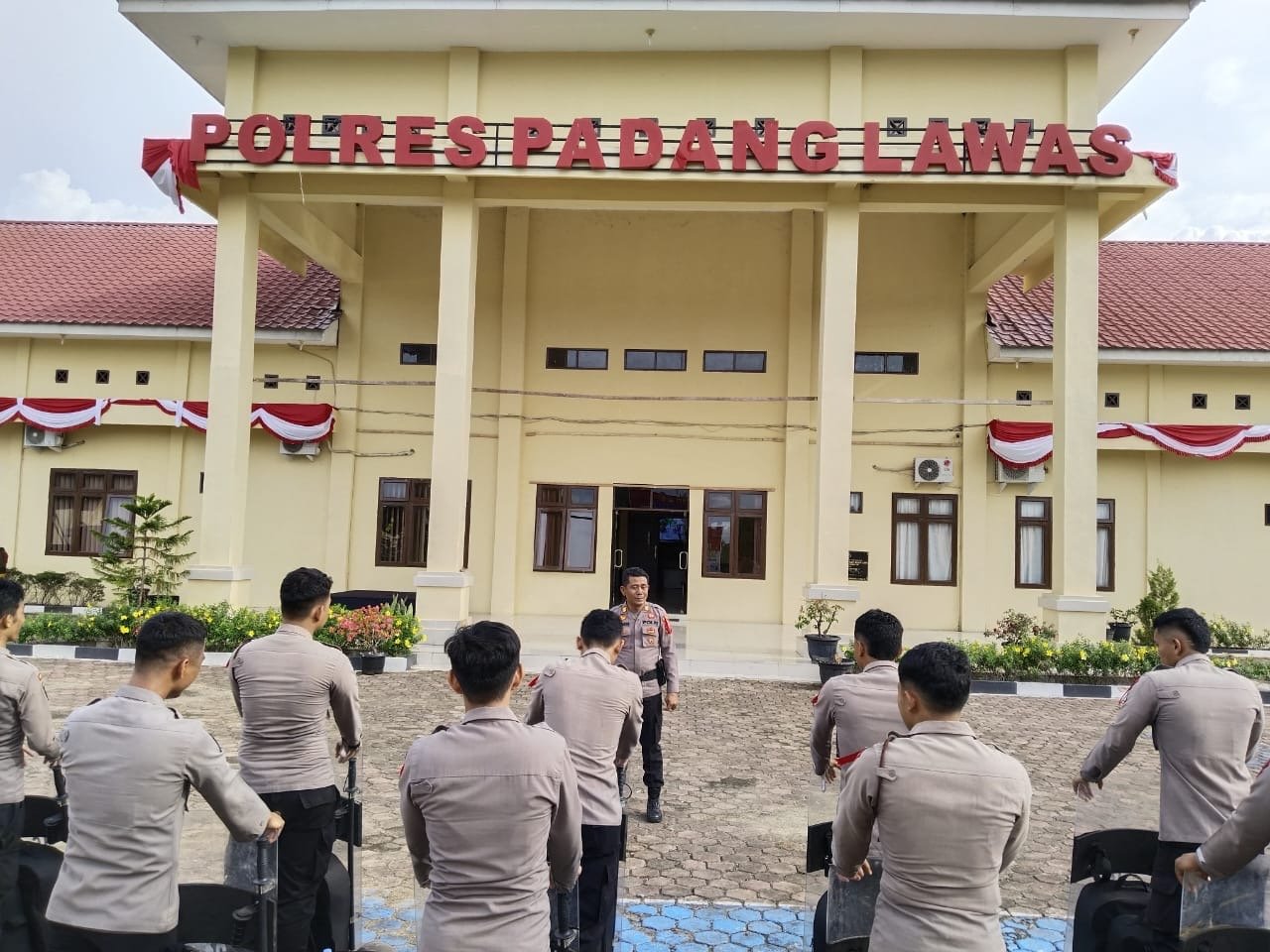 Latihan Dalmas Rutin Dilaksanakan Dat Samapta Polres Palas