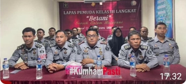 Lapas Pemuda Langkat Ikuti Diskusi Strategi Kebijakan Hukum dan HAM