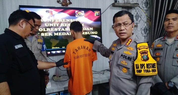 Reskrim Polsek Medan Tembung, Ungkap Kasus Pencurian Bongkar Rumah
