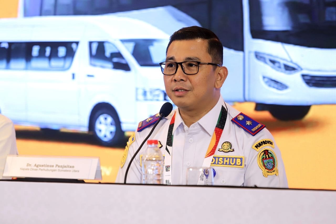 Optimalkan Pelayanan Kendaraan Atlet/Offical di PON, Dishub Sumut Terus Lakukan Evaluasi