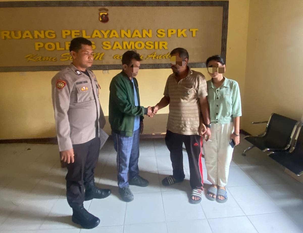 Polres Samosir Mediasi Kasus Dugaan Pelecehan Verbal di Angkutan Umum