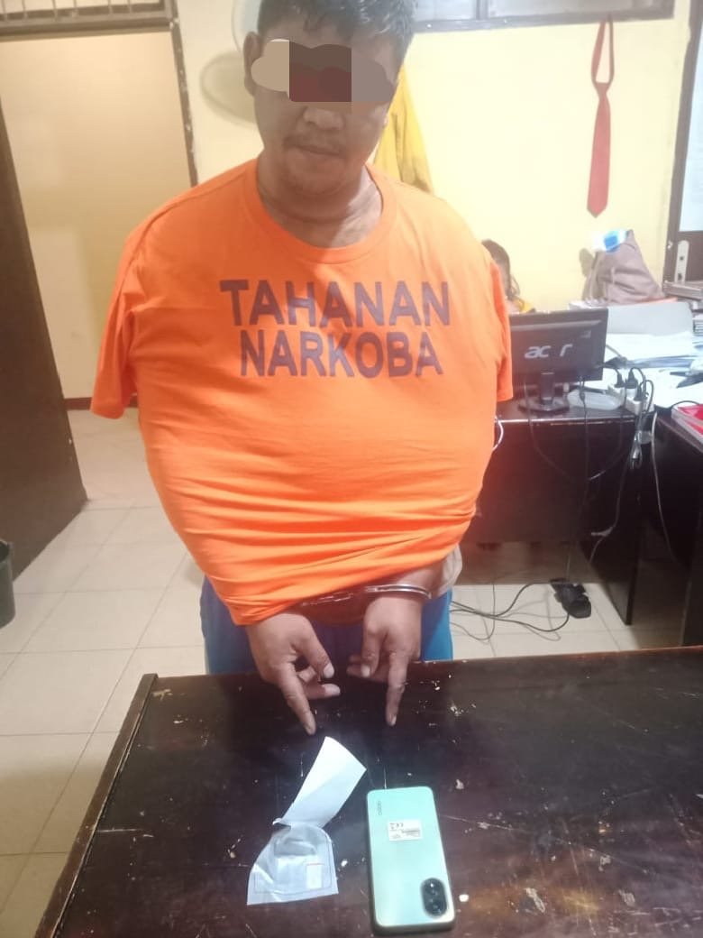 Polres Samosir Amankan Terduga Pemilik Narkotika Jenis Sabu di Pelabuhan