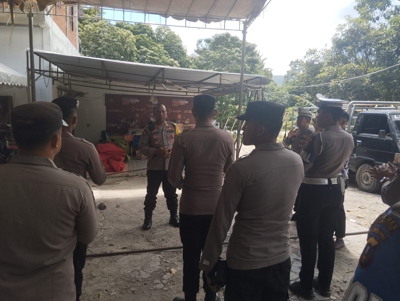 Polres Samosir Gelar Rangkaian Pengamanan Jelang Penetapan Paslon