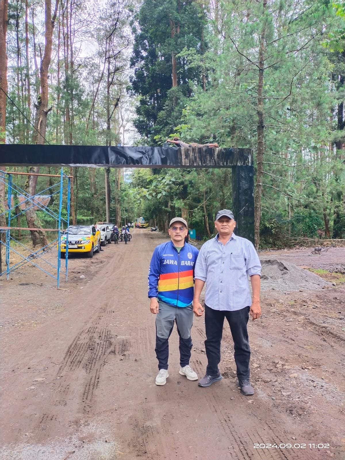 Polres Karo Pantau Kesiapan Venue MTB PON XXI di Tahura