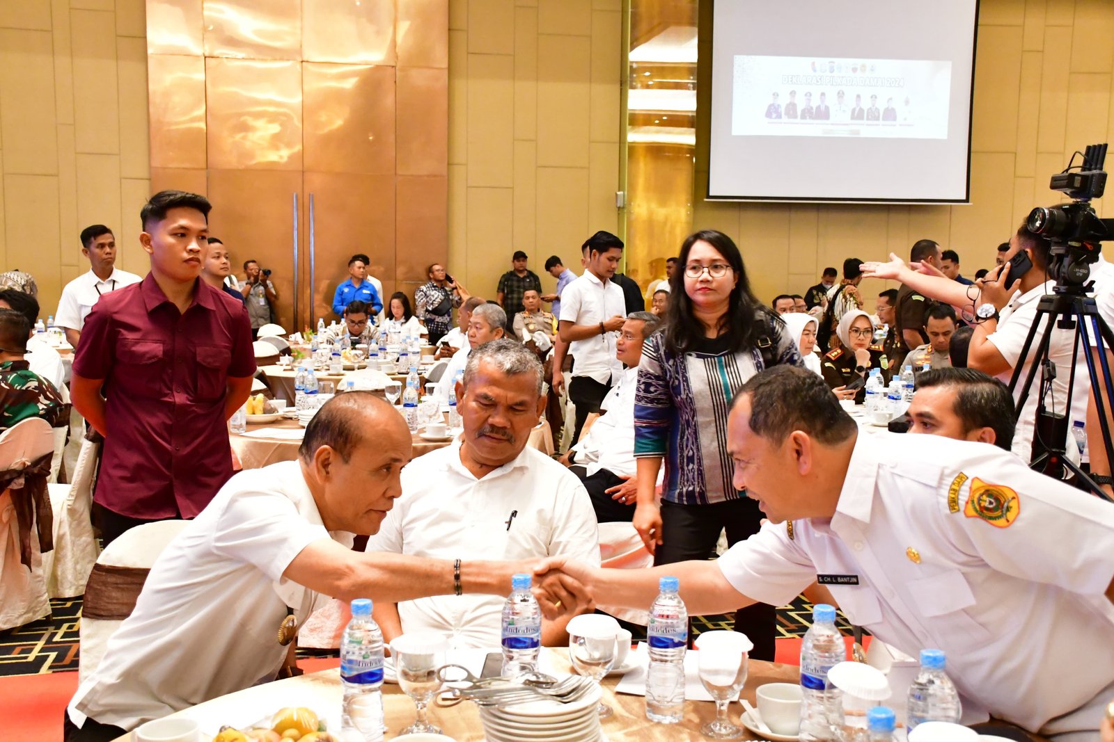 Plt. Bupati Samosir Hadiri Deklarasi Pilkada Damai Serentak 2024