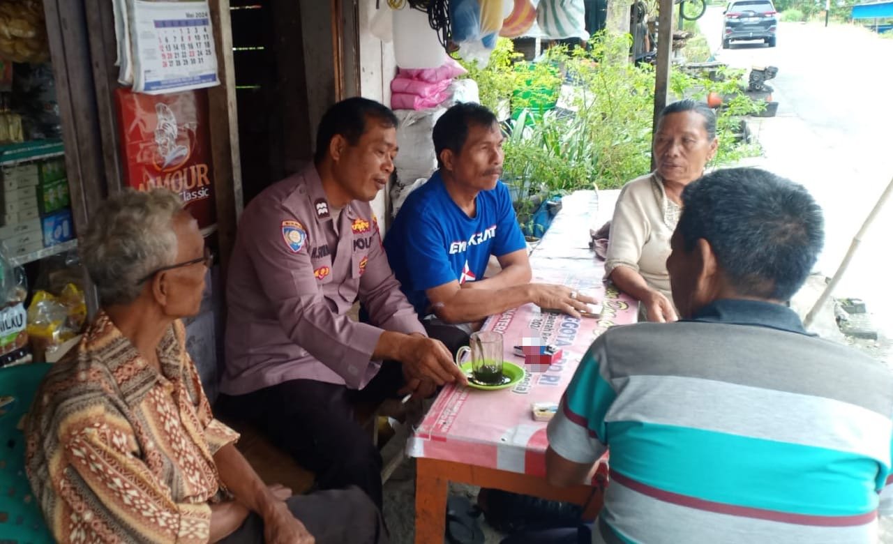 Polsek Palipi Edukasi Warga Terkait Politik Sehat