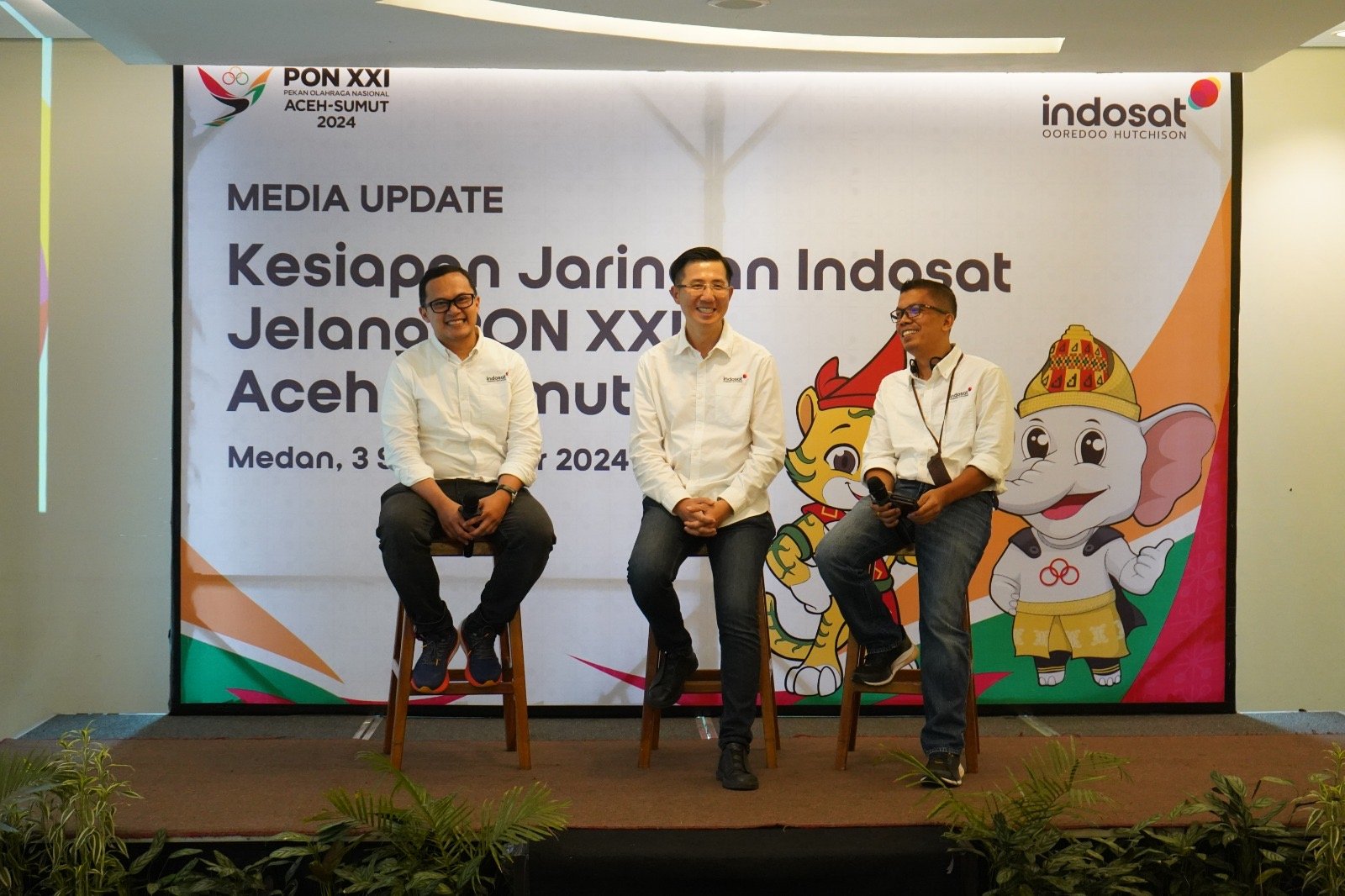 Sukseskan PON XXI, Indosat Pastikan Kesiapan Infrastruktur Jaringan dan Layanan