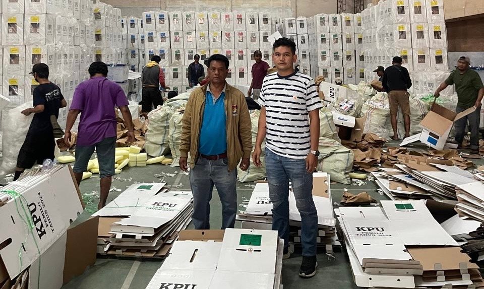 Polres Karo Perketat Pengawalan Logistik Pilkada 2024