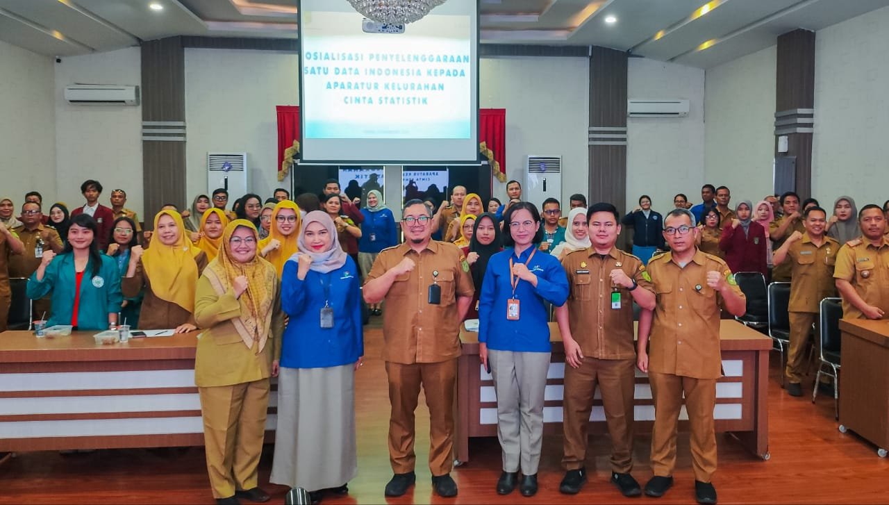 Pemko Medan Sosialisasikan Satu Data Indonesia Kepada 21 Kelurahan Cantik