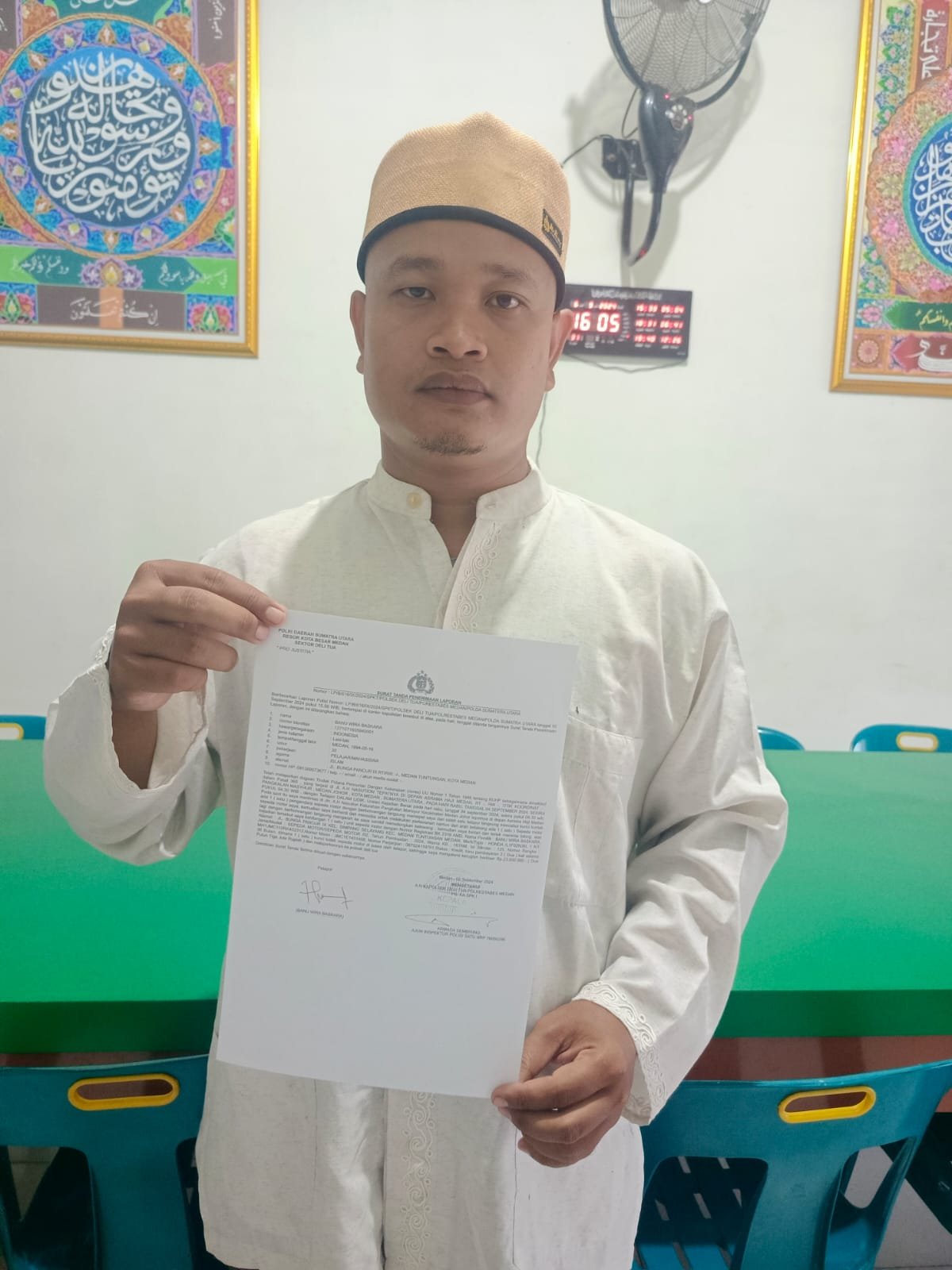 Medan Tak Aman, Ustadz Dibegal Honda Vario Lenyap