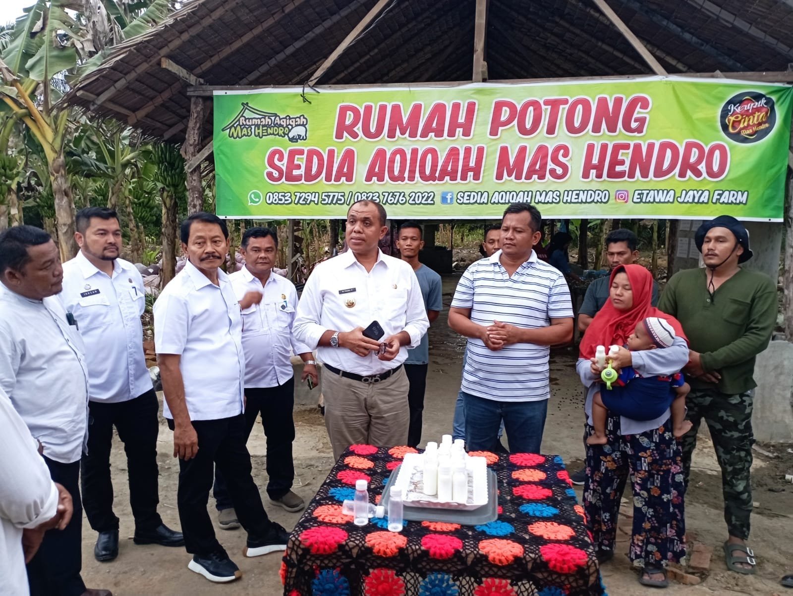 Pj. Bupati Langkat Apresiasi Inovasi dan Kepedulian Sosial UMKM Keripik Cinta Mas Hendro