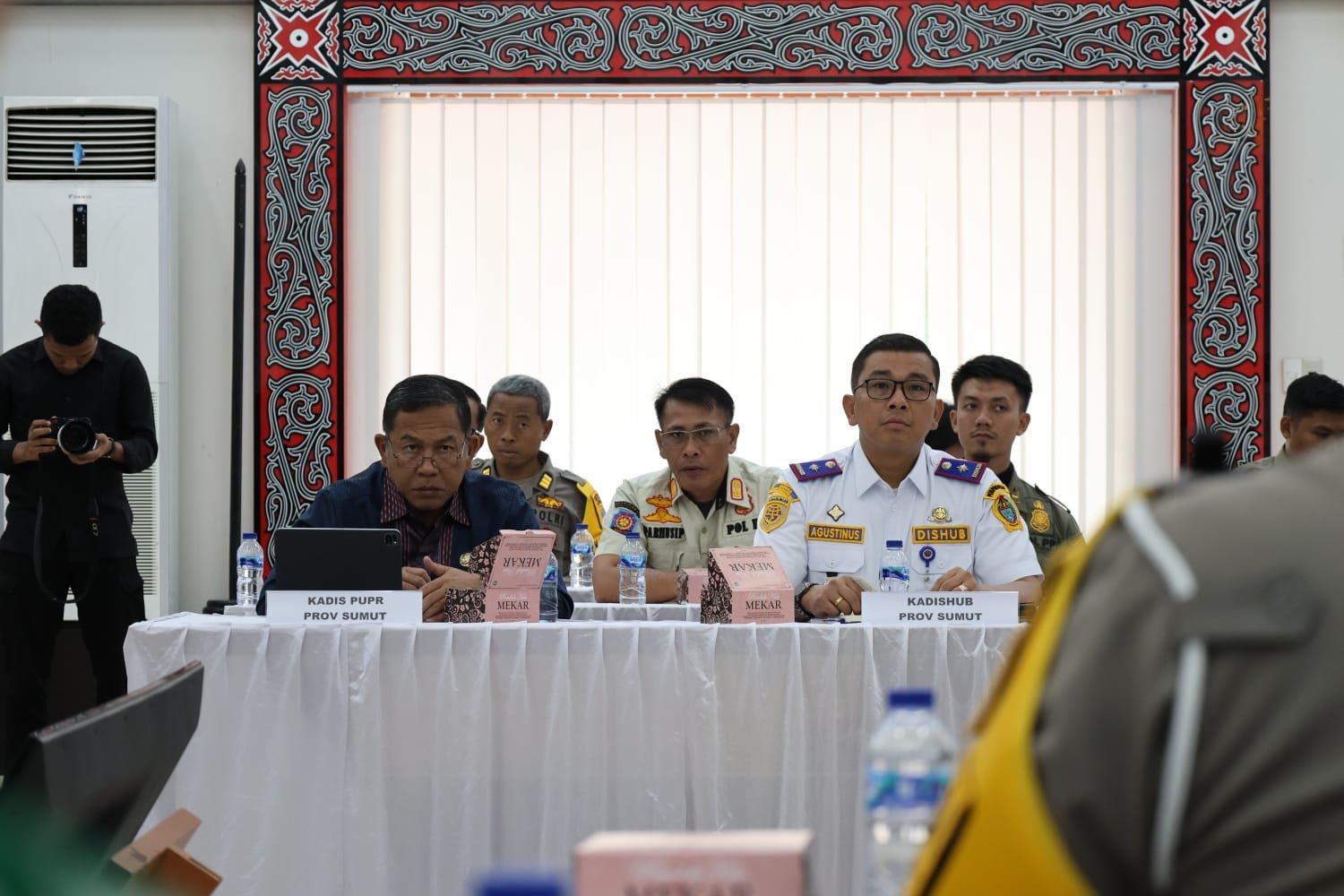 Persiapan Pengamanan Penutupan PON, Polda Gelar Rakor Bersama Dishub Sumut, Satpol PP