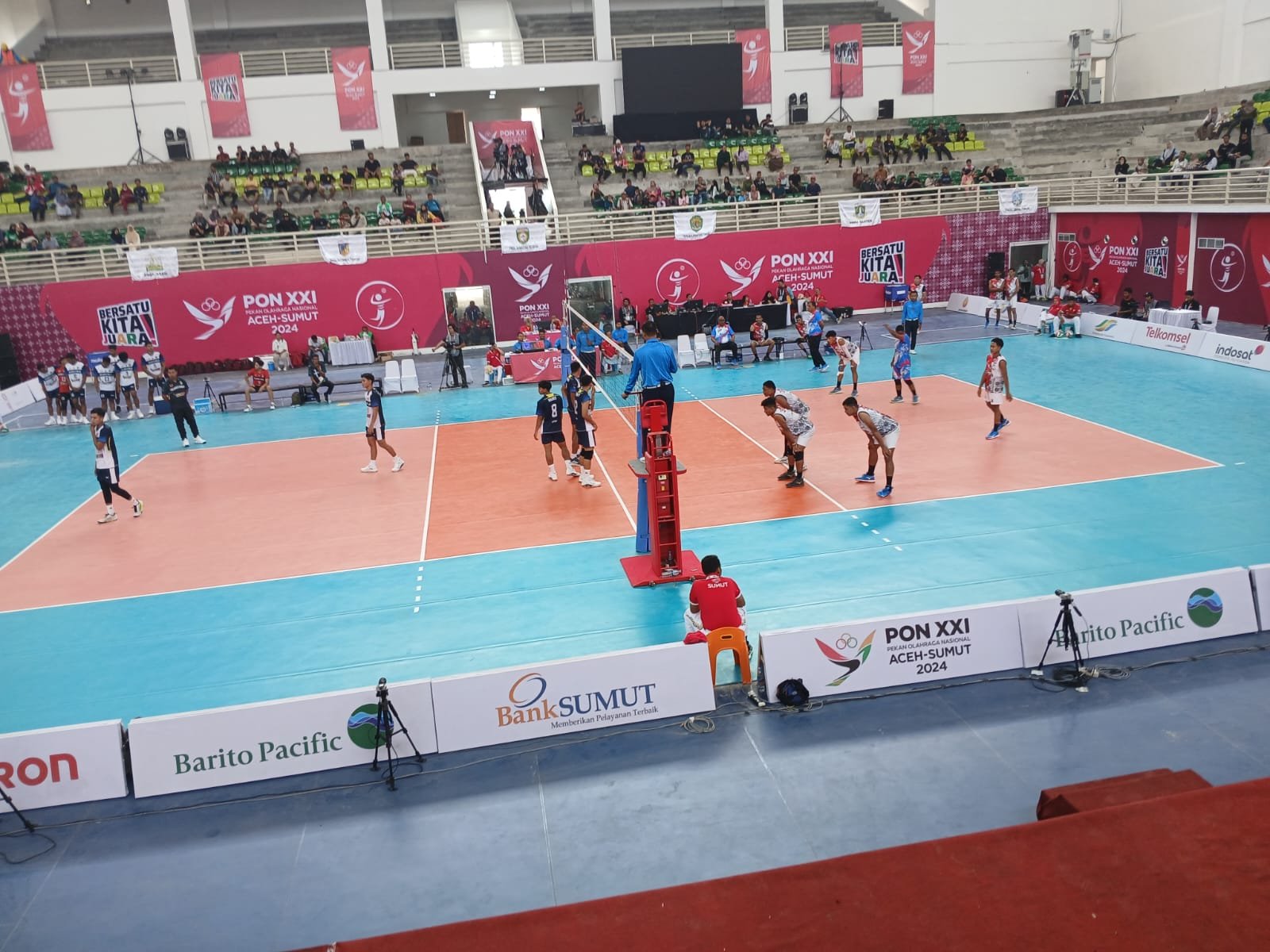 Donny Bawa Tim Voli Putra Jateng Melaju ke Final Voli PON XXI