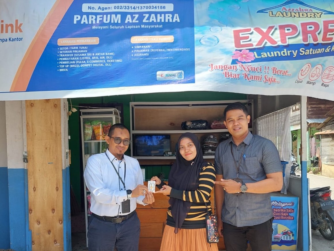 Agen Brilink Az-Zahra Dapat Reward BRI RO Medan BO Panyabungan