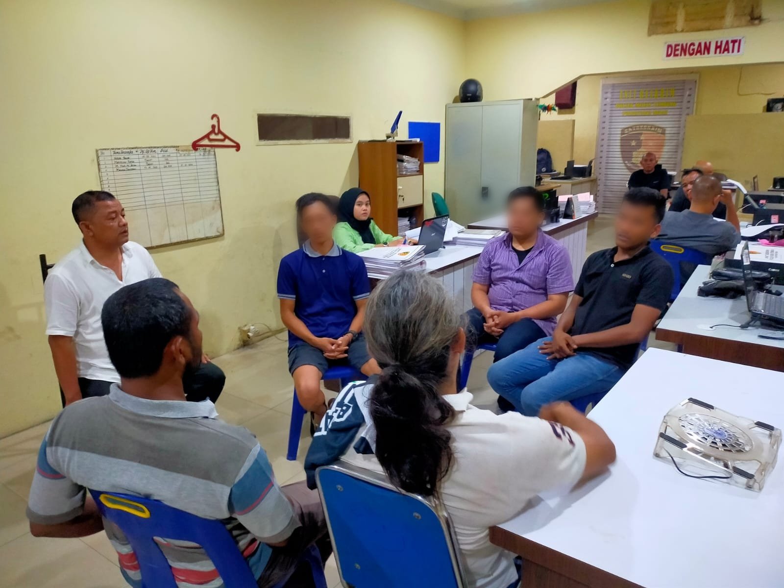 Diduga Menganiaya Wasit Catur PON XXI 2024, 3 Pria yang Diamankan Petugas Lembaga Rehabilitas Fokus