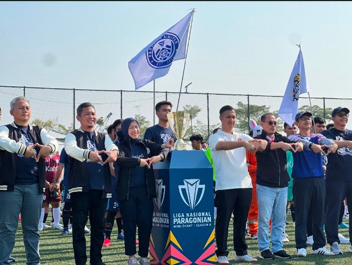 ParagonCorp Menggelar Liga Sepak Bola Paragonian WorldKahf 2024,Membangun Kekompakan Tim Hingga Malaysia