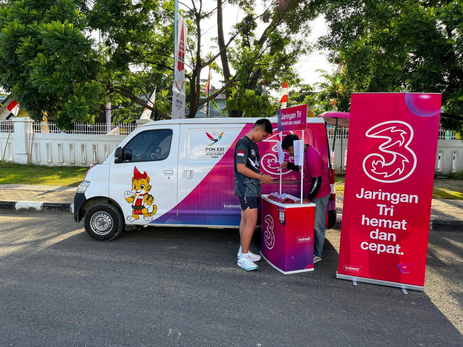 Indosat Catat Kenaikan Trafik Data hingga Pelanggan di Sumut Selama PON XXI