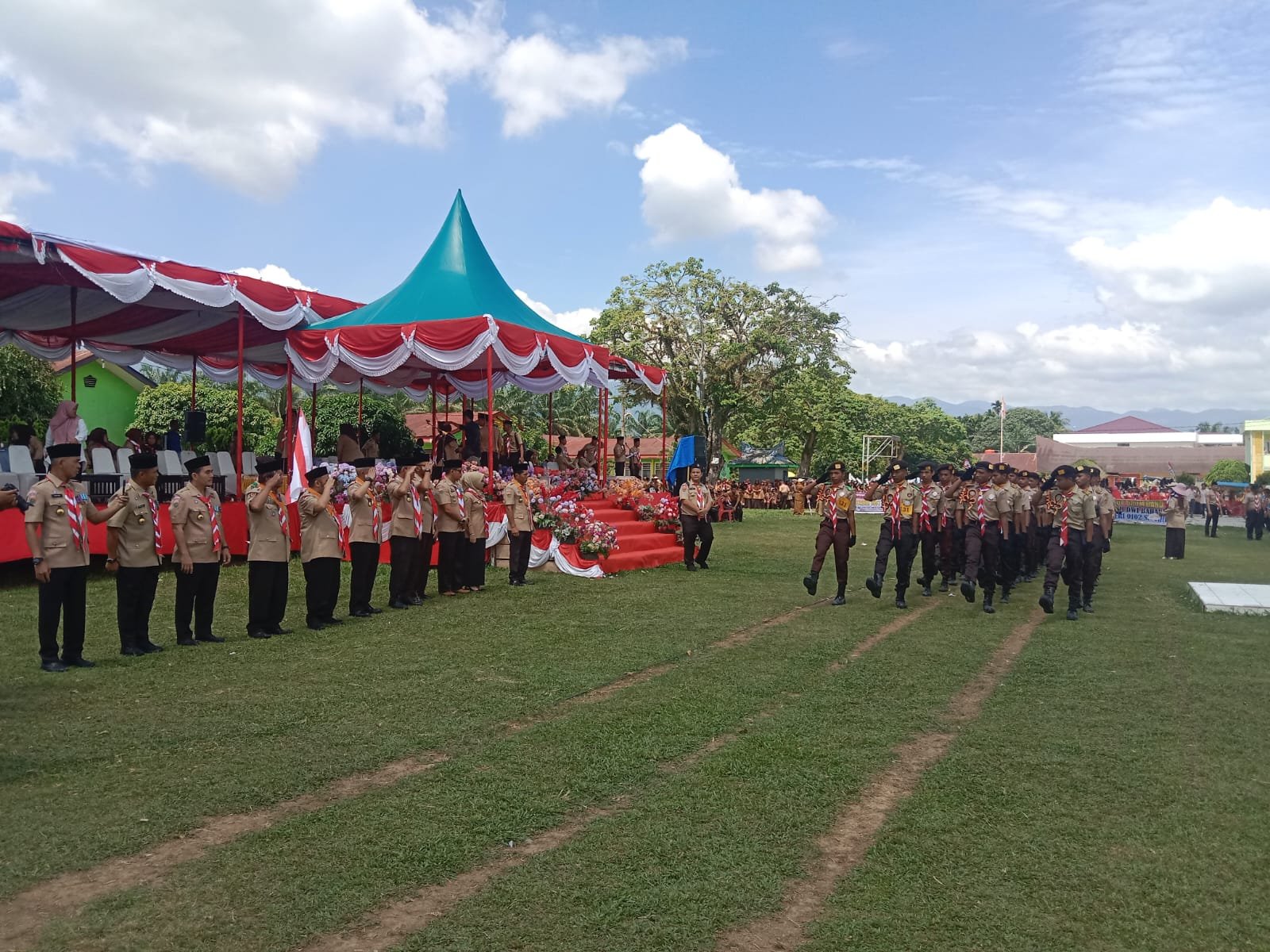 Gerakan Pramuka Kabupaten Palas Apel Besar Hari Pramuka ke-63