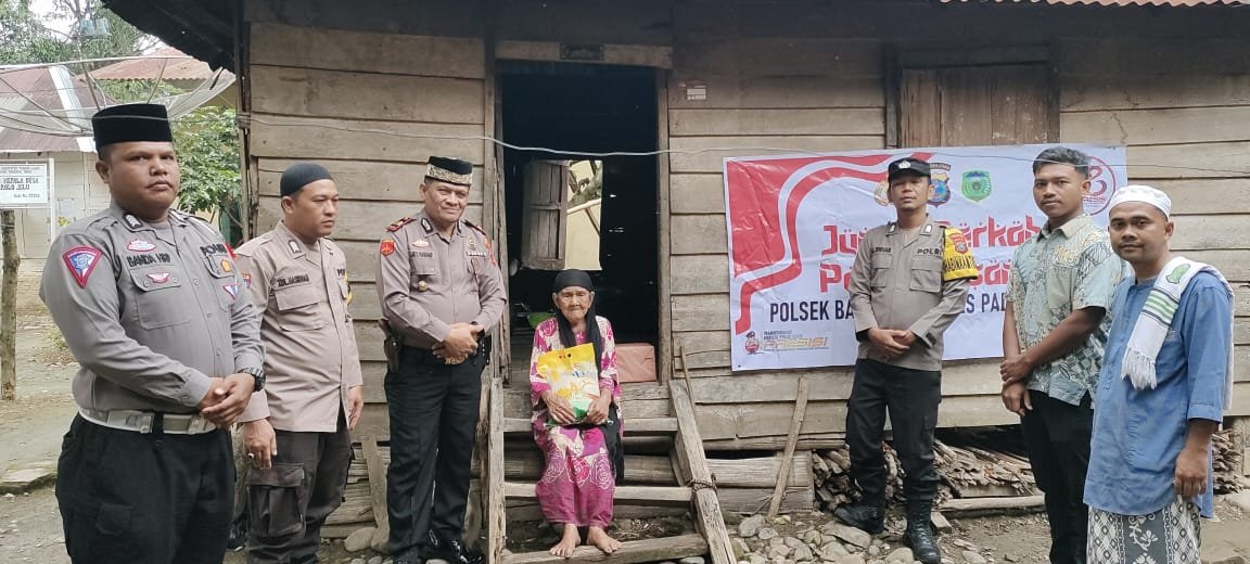 Polsek Barumun Gelar Jumat Berkah dan Jumat Curhat, Ini Pesan yang Disampaikan Kapolsek