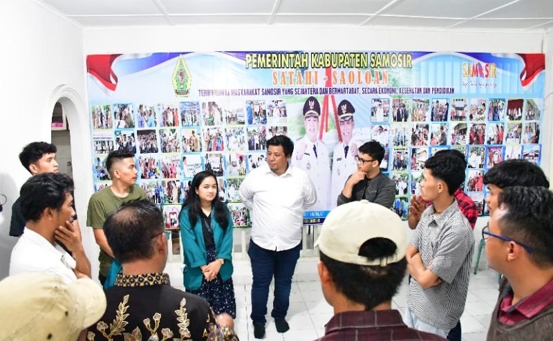 Bupati Samosir Fasilitasi Rumah Singgah dan Sekretariat Mahasiswa