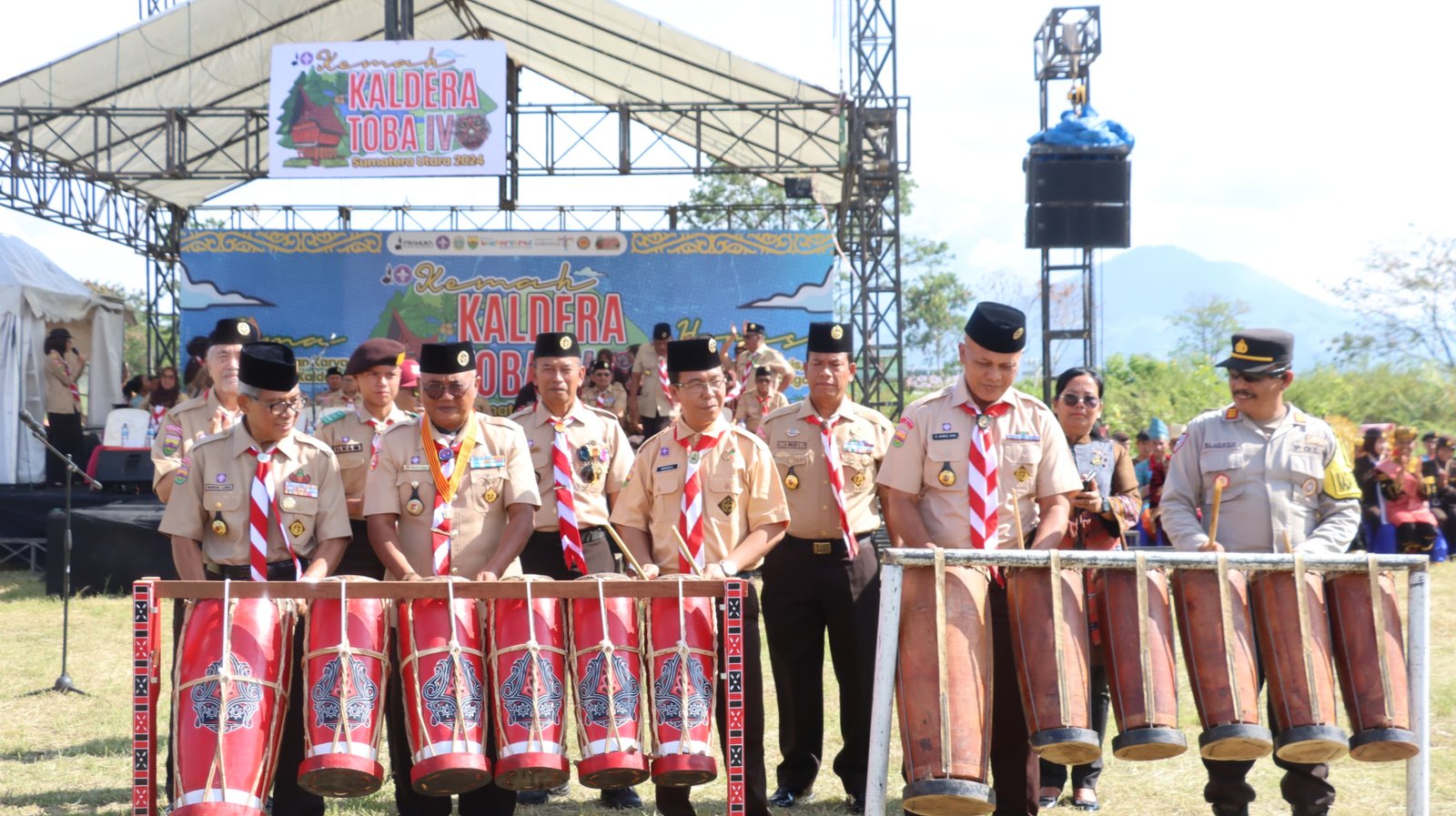Kwartir Daerah Gerakan Pramuka Sumut Kemah di Tandarabun