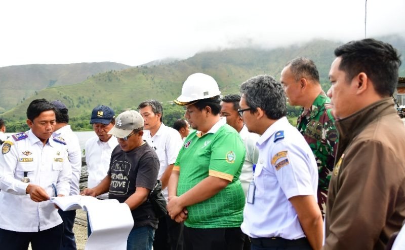 Bupati Samosir Bersama Kemenhub Lakukan Monitoring