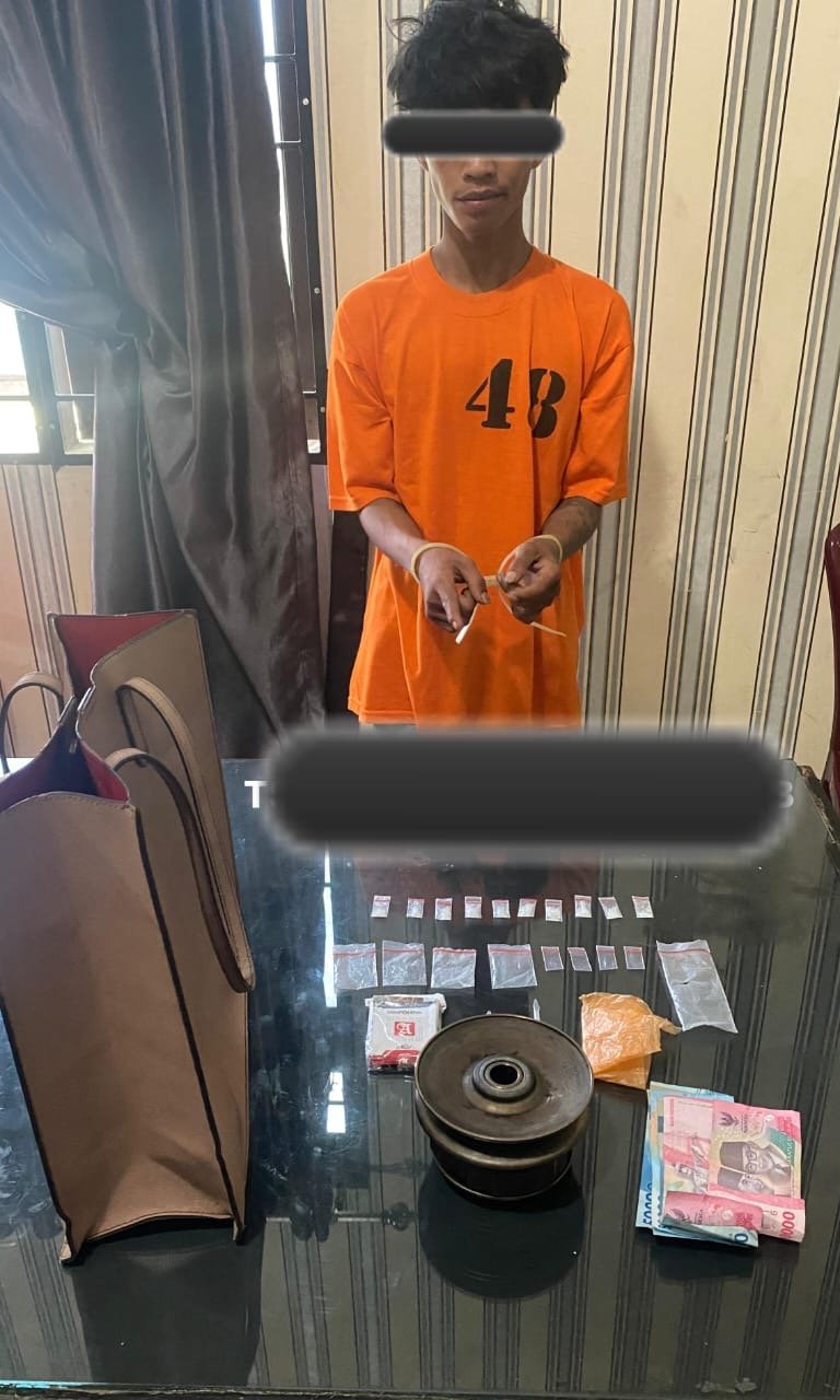 Ungkap Kasus Narkotika, Polres Karo Amankan Tersangka dan 10 Paket Sabu