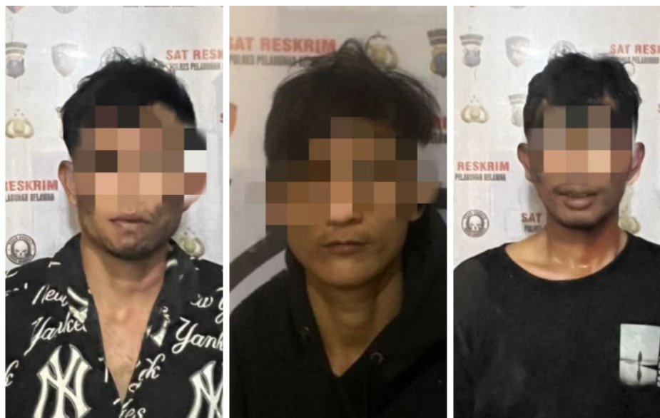 Tiga Pelaku Begal Bercelurit Ditangkap