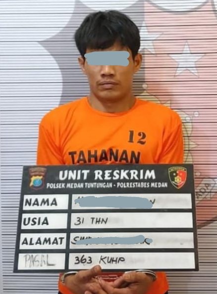 Curi Sepeda Motor, Pemuda Simalingkar Diringkus Petugas