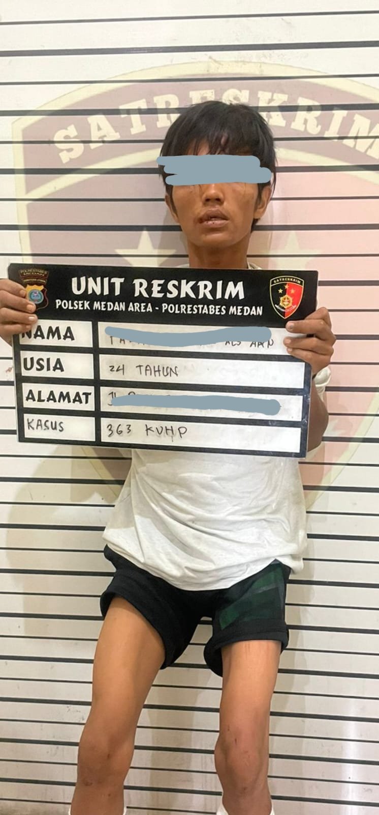 Maling NMax Ditembak Polisi