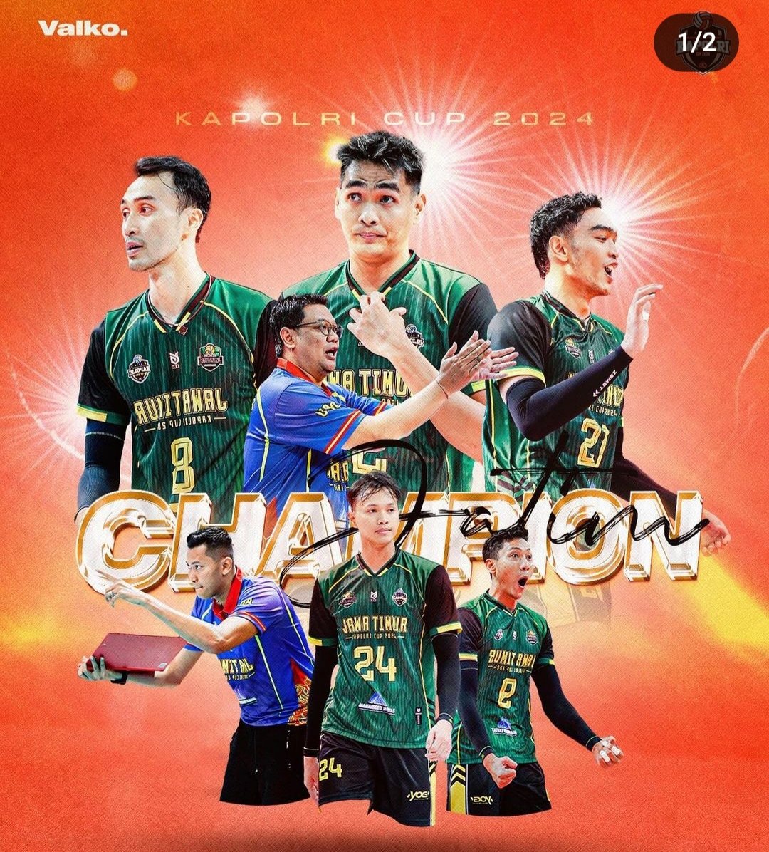 Final Kapolri Cup 2024 Putra Jatim vs Jabar: Jatim Juara, Rivan Jadi Pembeda