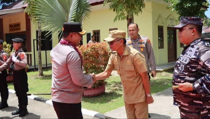 Kajari Nisel Hadiri Kunker Kapoldasu di Polres Nias Selatan