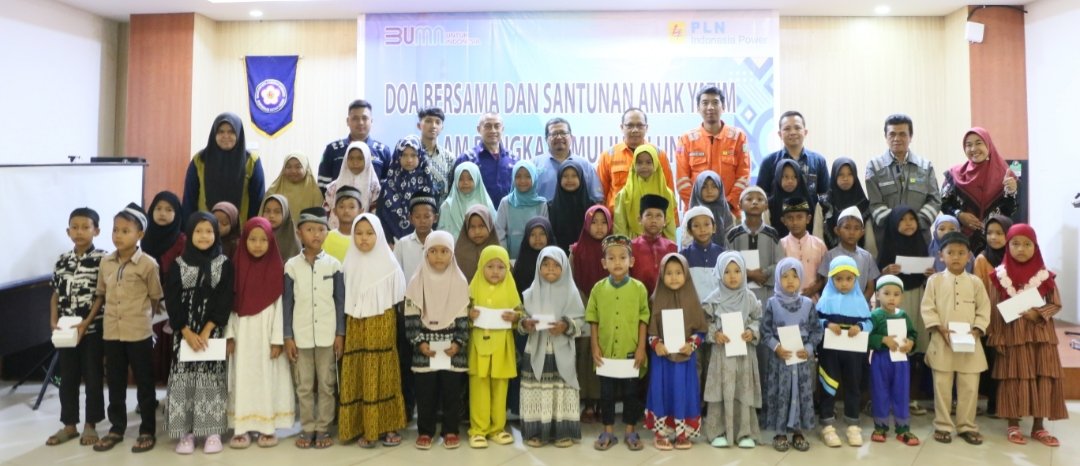 PLN Indonesia Power Berikan Bantuan kepada 50 Anak Yatim