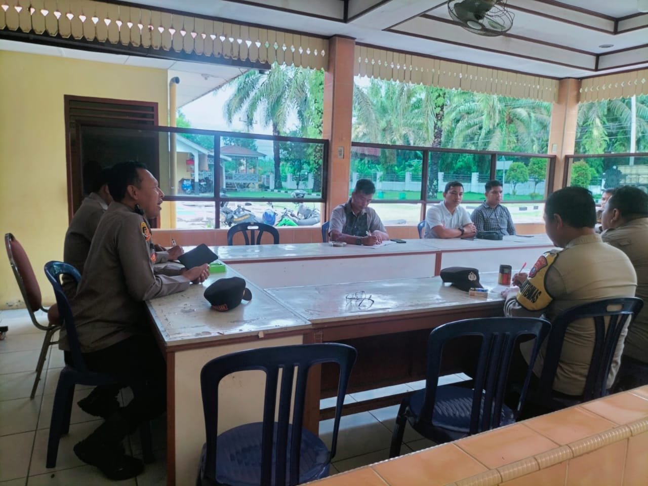 Kapolsek Sosa Ingatkan Netralitas Polri di Pilkada Serentak