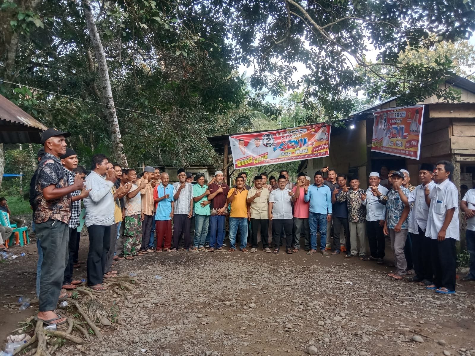 Masyarakat Barsel Siap menangkan Paslon ADIL di Pilbup Palas