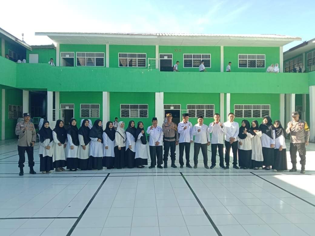 Satbinmas Polres Karo Adakan Penyuluhan di MAN Kabanjahe