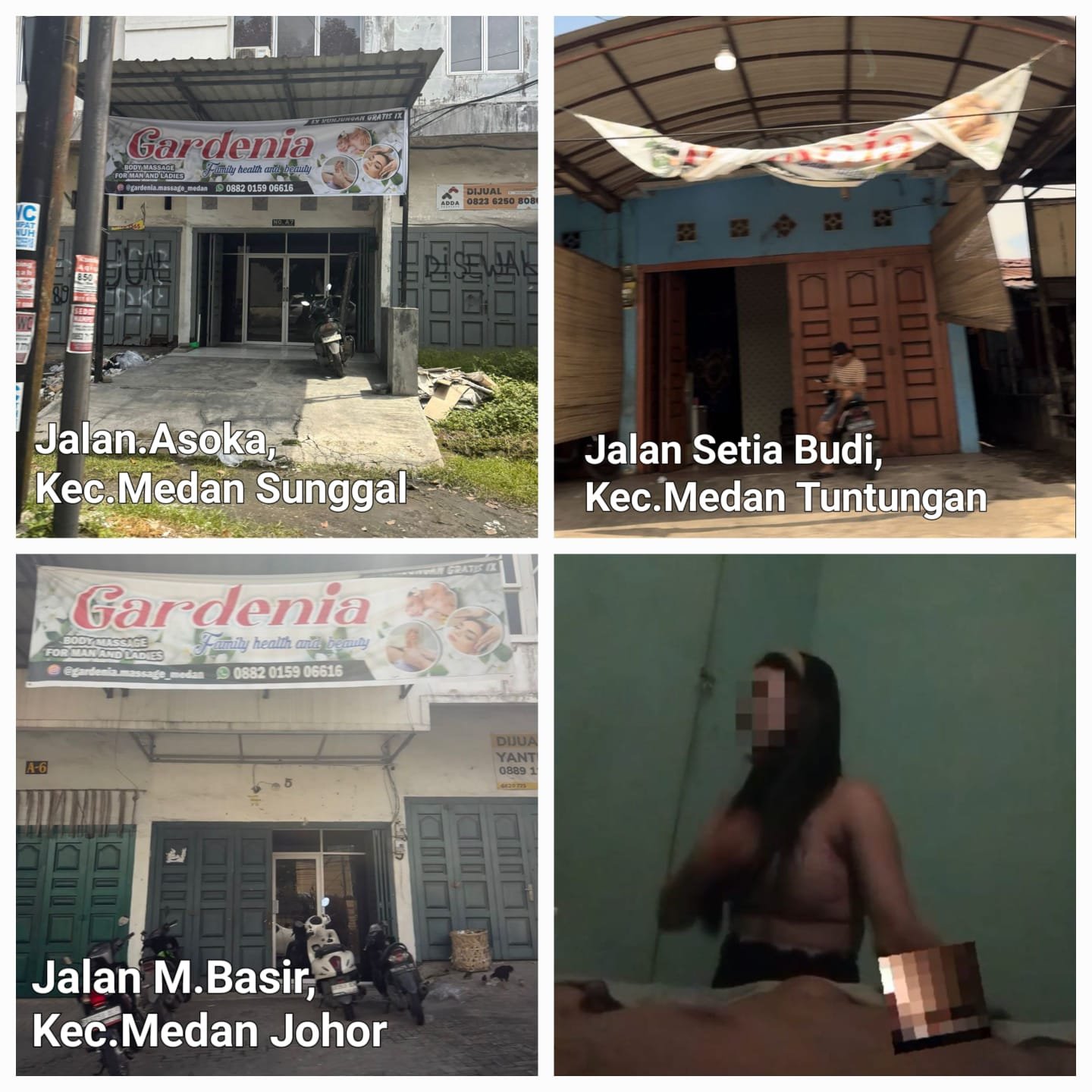 Terkait Prostitusi Berkedok SPA,  Setelah Viral, Satu Lokasi SPA Gardenia Coba Mengelabui Dengan Gulung Spanduk, 2 Lokasi Lagi Masih Layani ‘Kocok’ & ‘Kuda-kudaan’