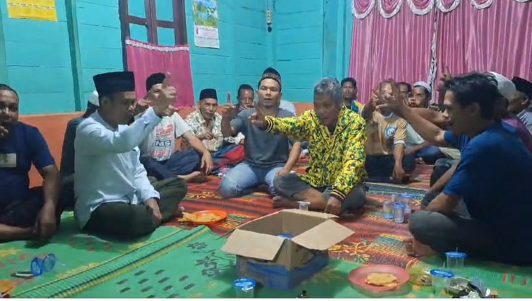 Warga Desa Sirangkap Siap Menangkan Harun-Ichkwan di Pilkada Madina 2024