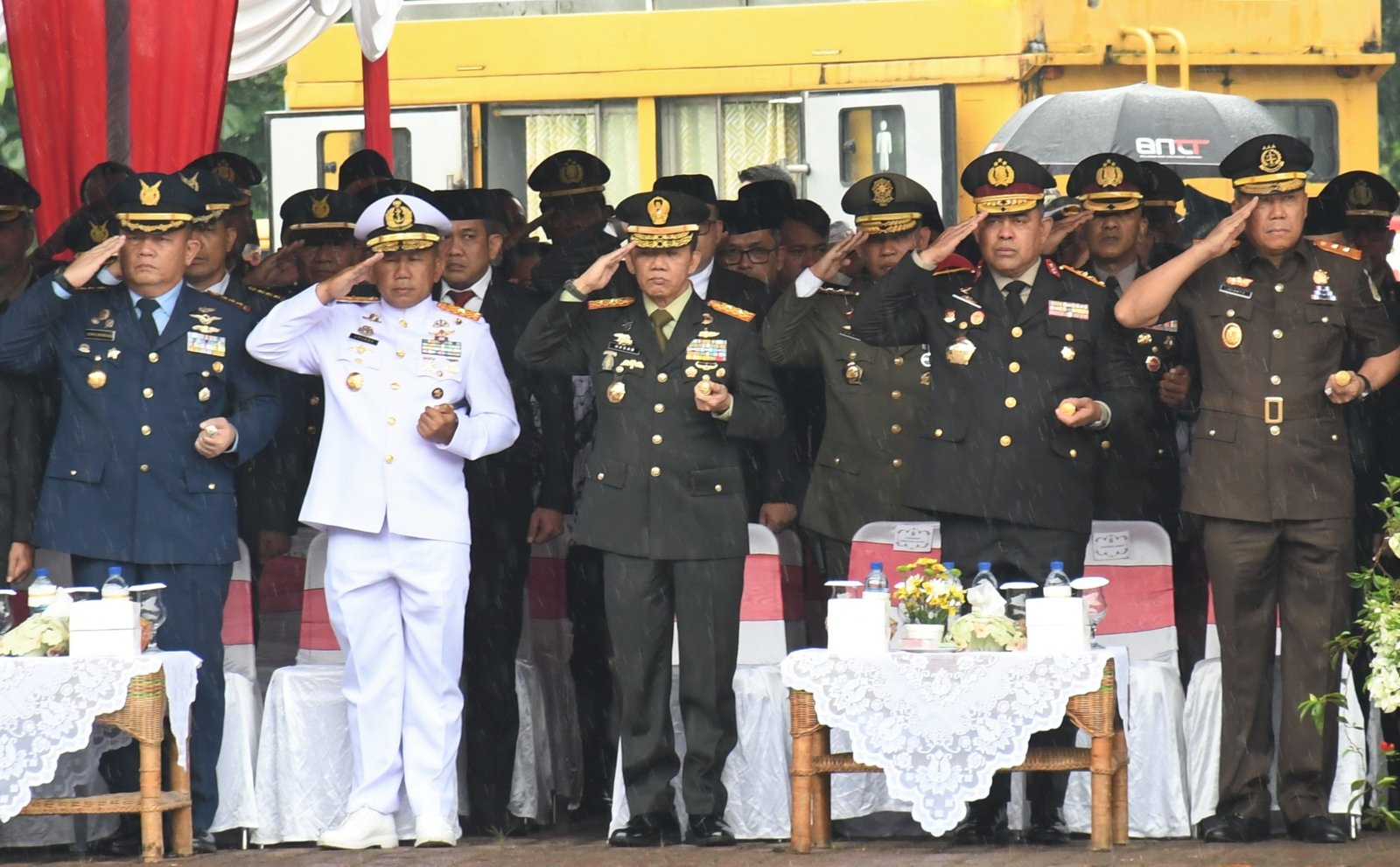 Pangdam I/BB Hadiri Upacara Peringatan ke-59 Hari Kesaktian Pancasila Tahun 2024 di Bandar Betsy