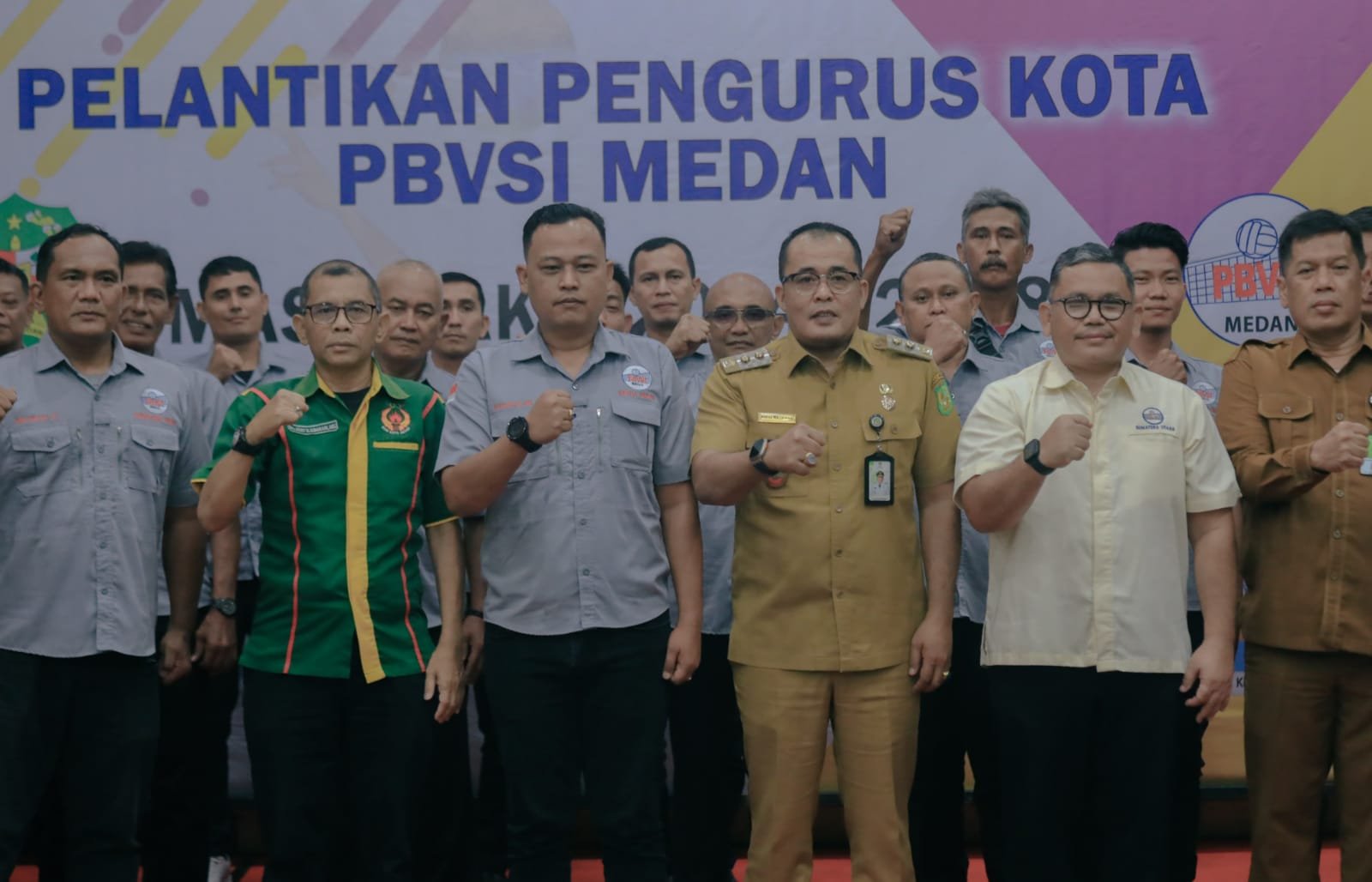 Plt Wali Kota Medan Berharap Kepengurusan PBVSI Dapat Menggeliatkan Olahraga Voli